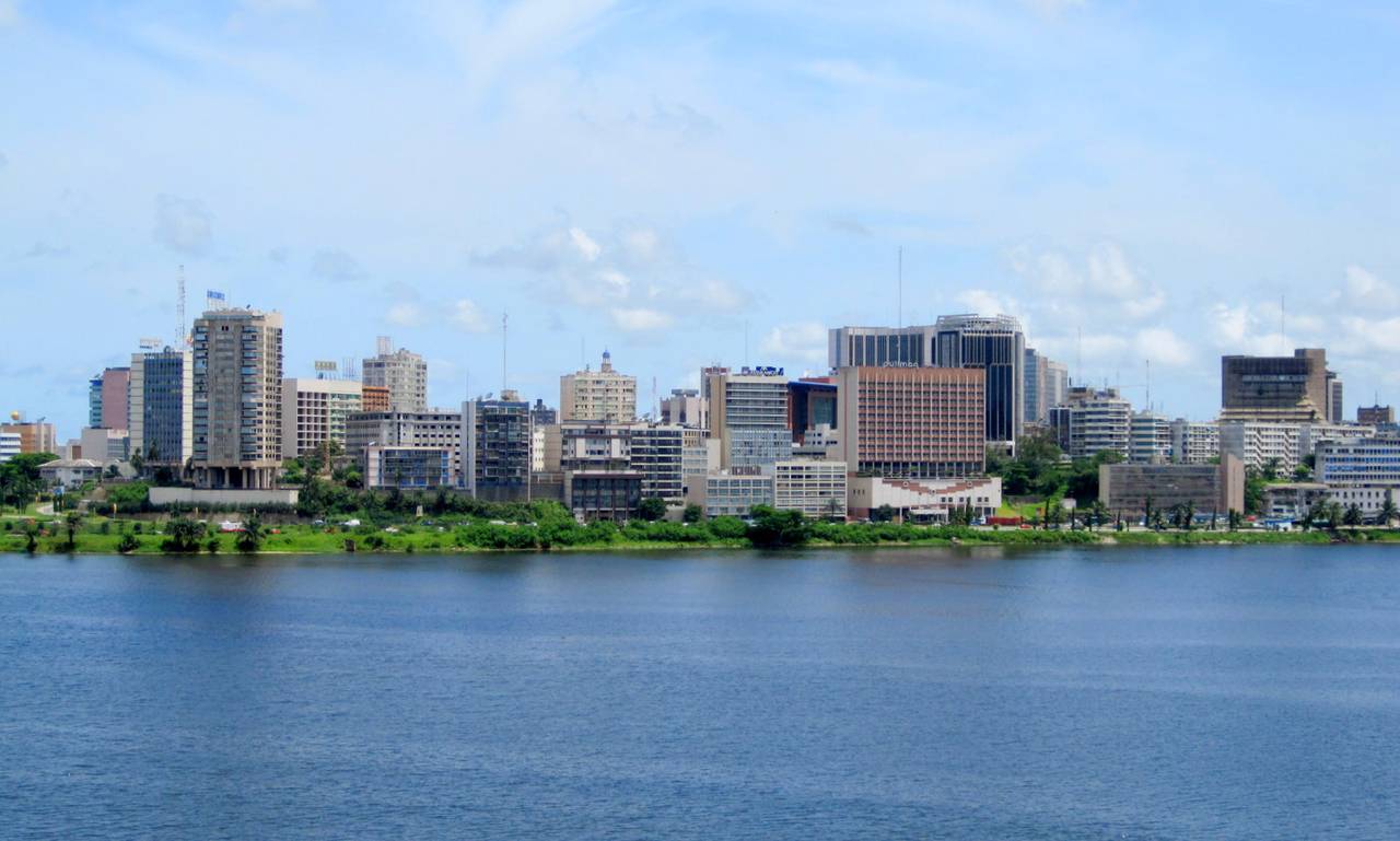 Abidjan city view