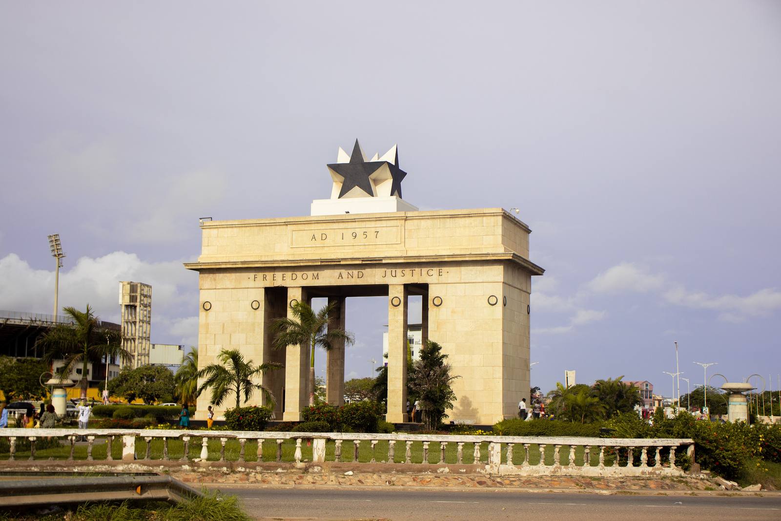 Accra city view