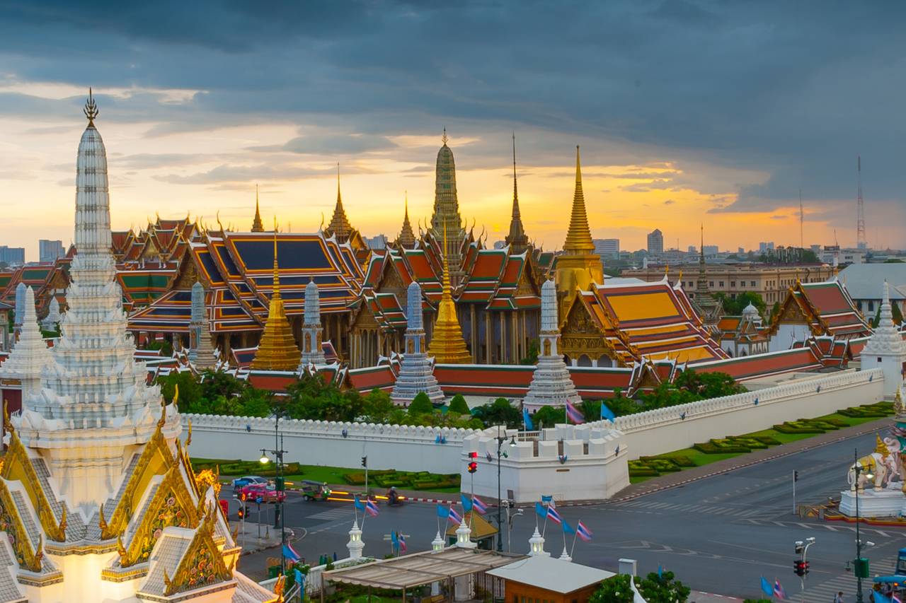 Bangkok city view