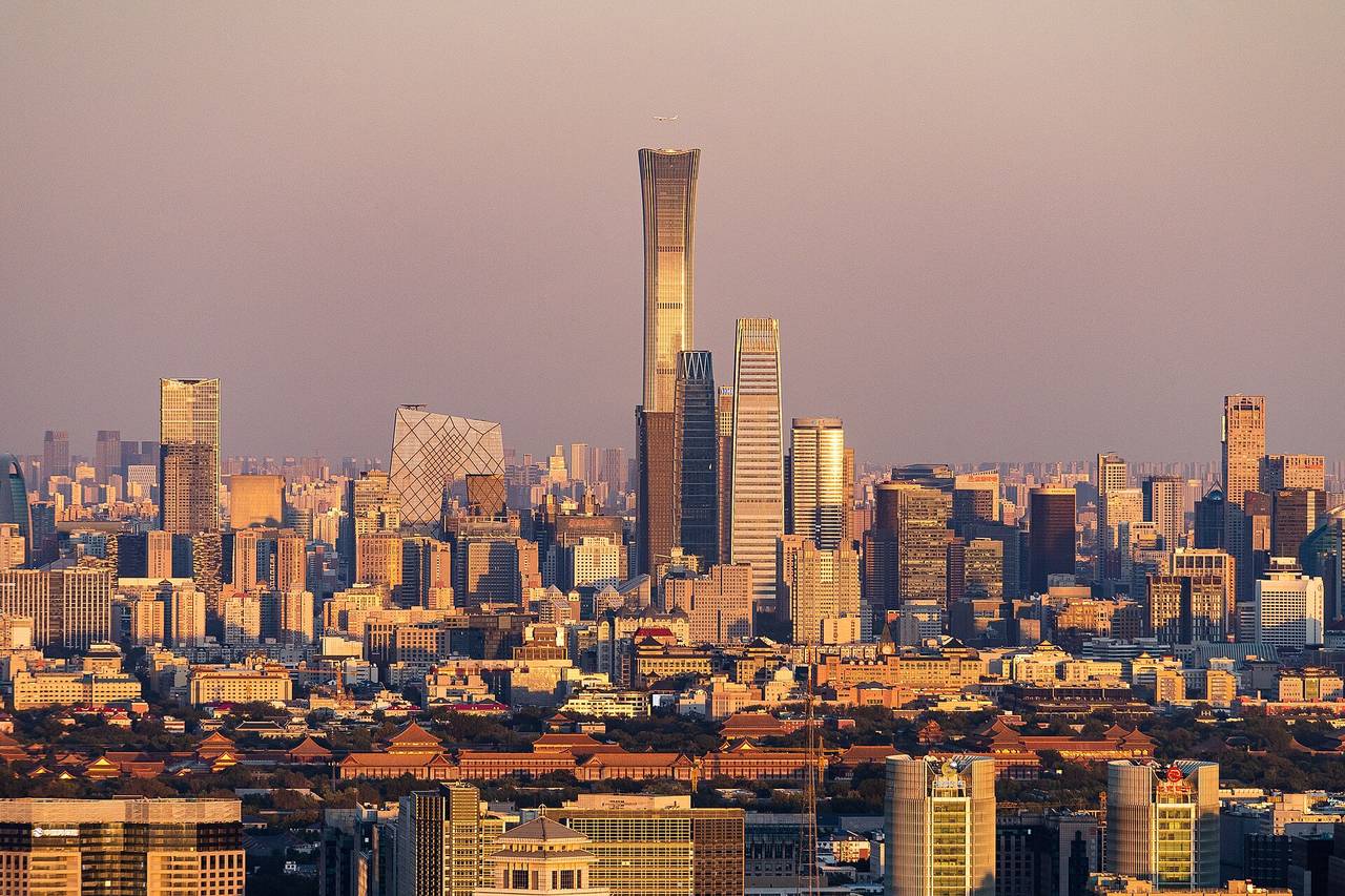 Beijing city view