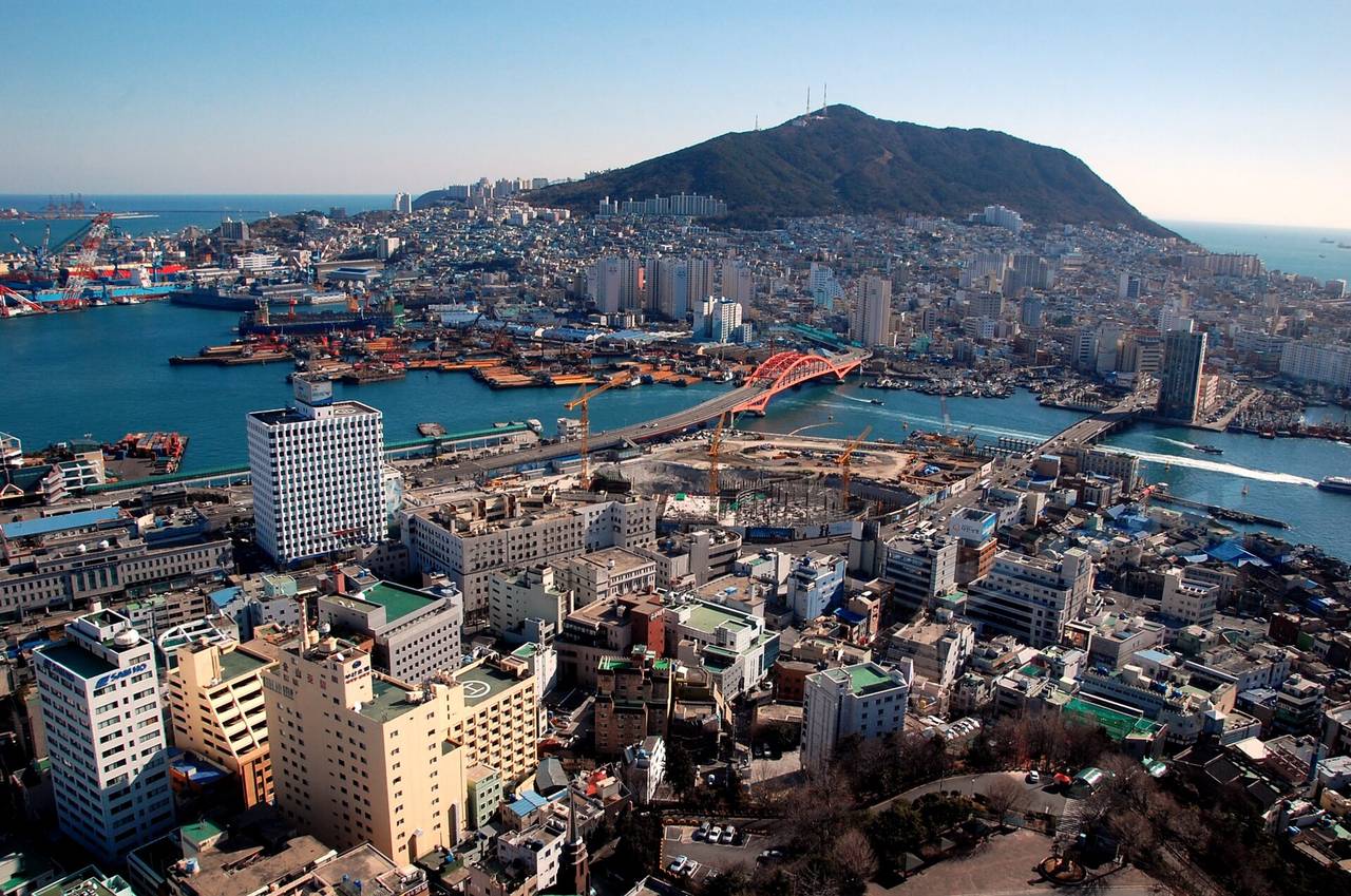 Busan city view