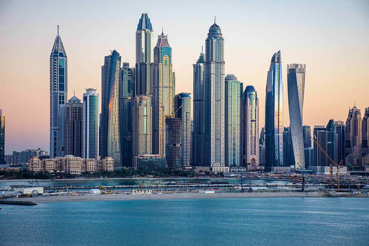 Dubai city view