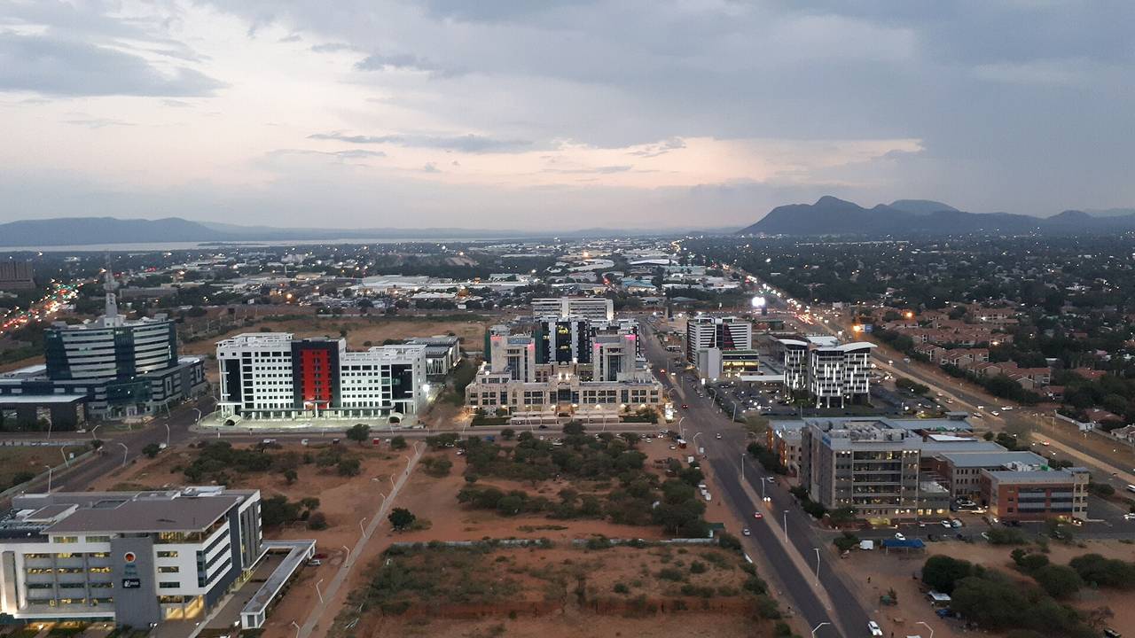 Gaborone city view