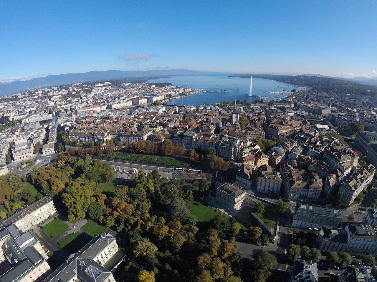 Geneva city view