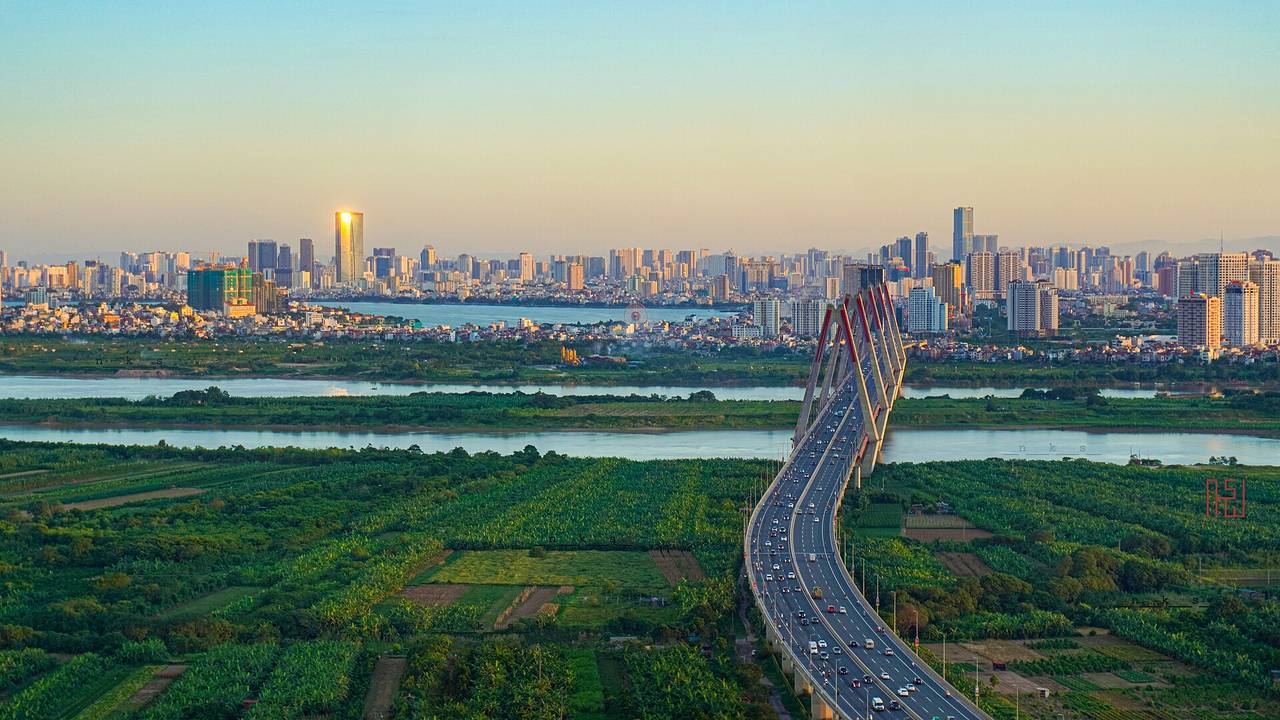 Hanoi city view