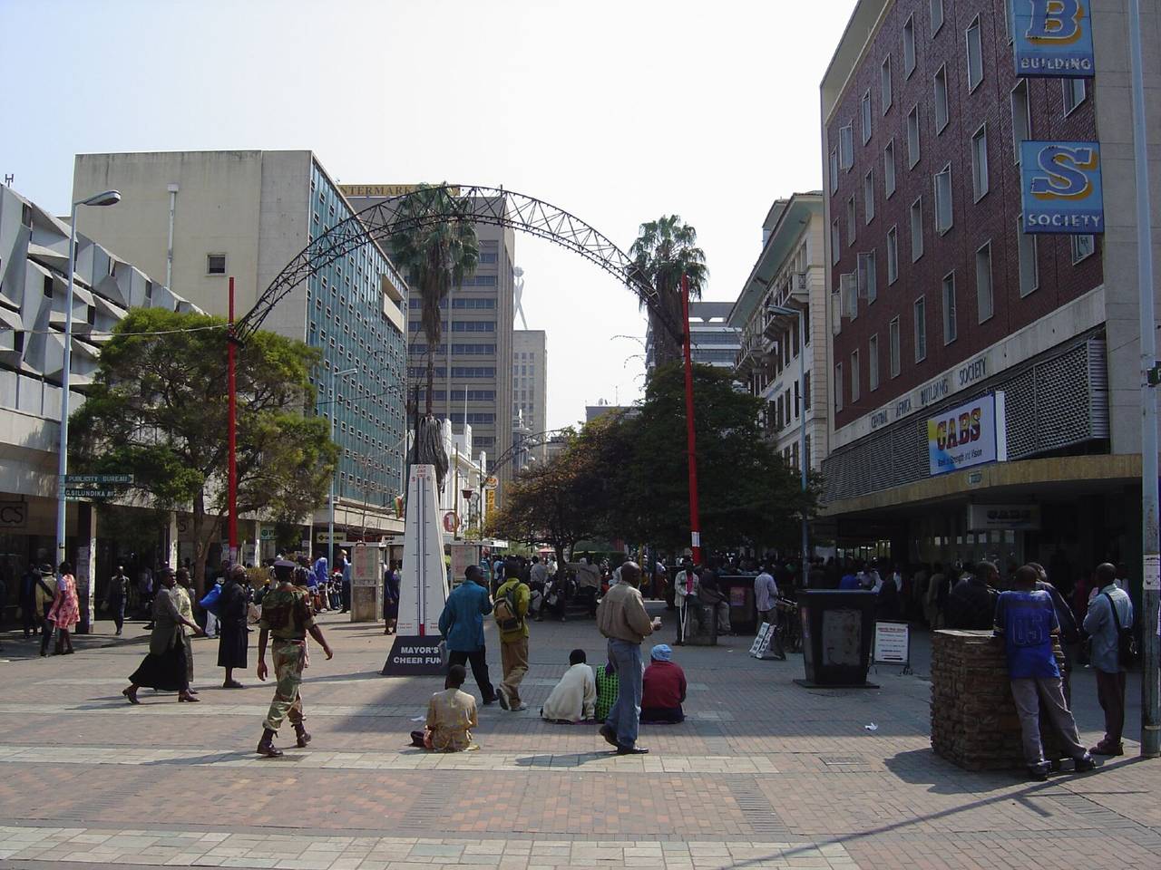 Harare city view