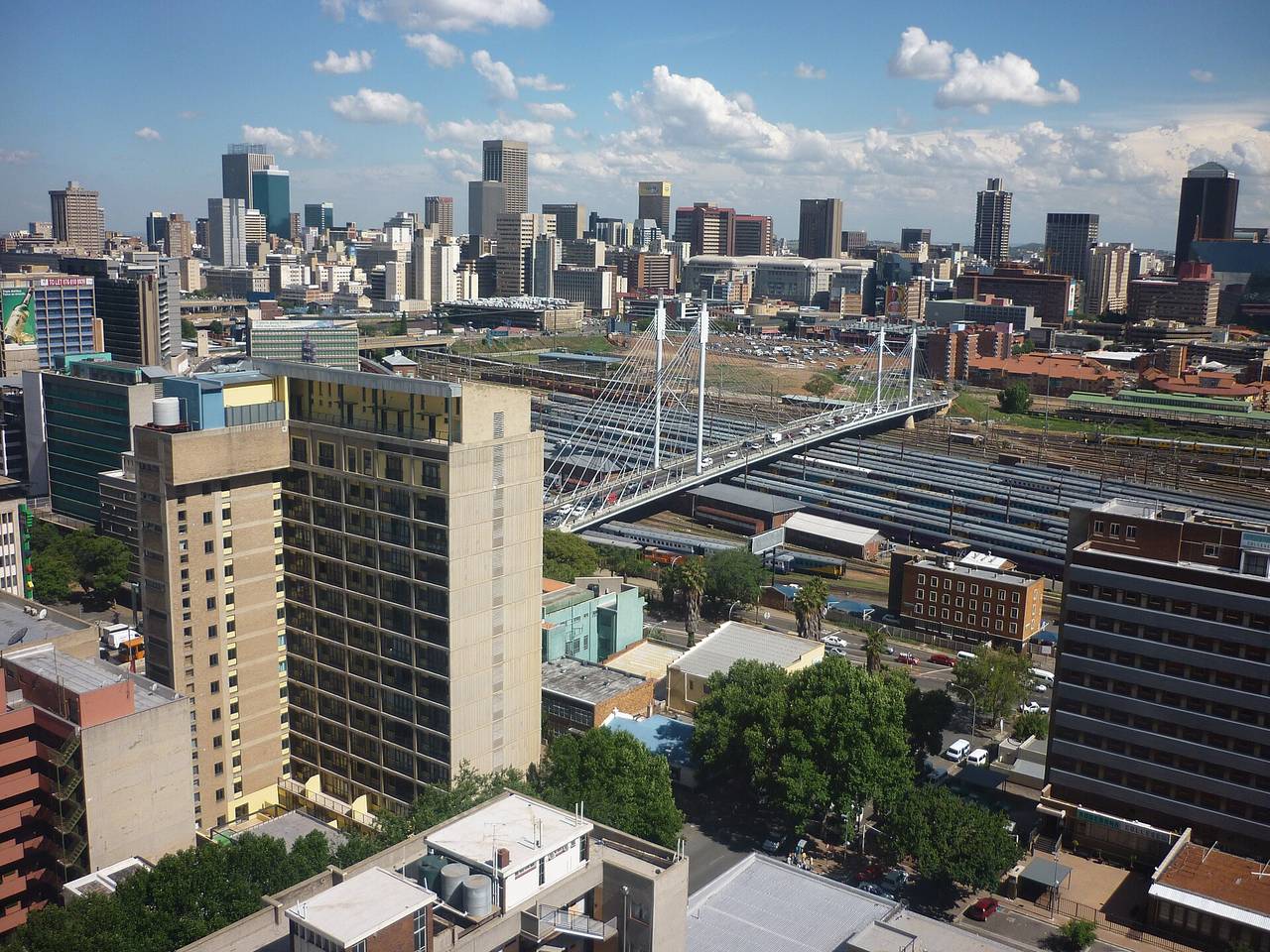 Johannesburg city view