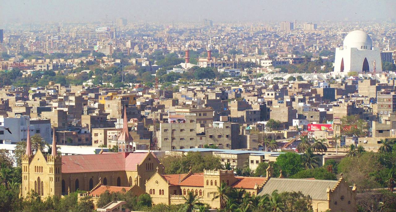 Karachi city view