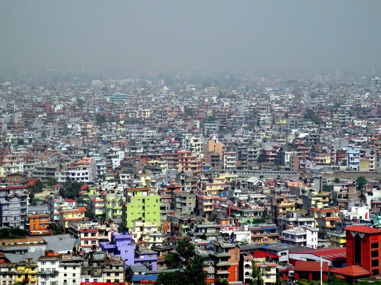 Kathmandu city view