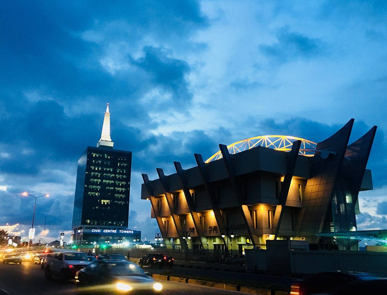Lagos city view