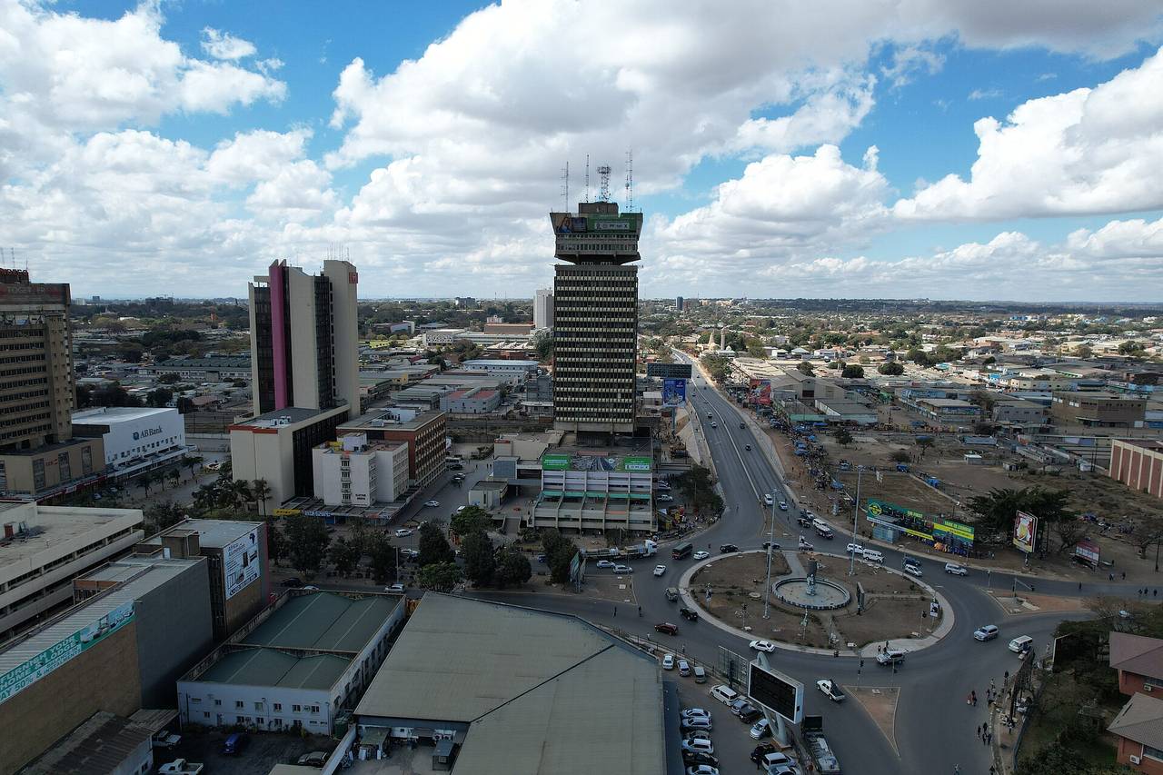 Lusaka city view