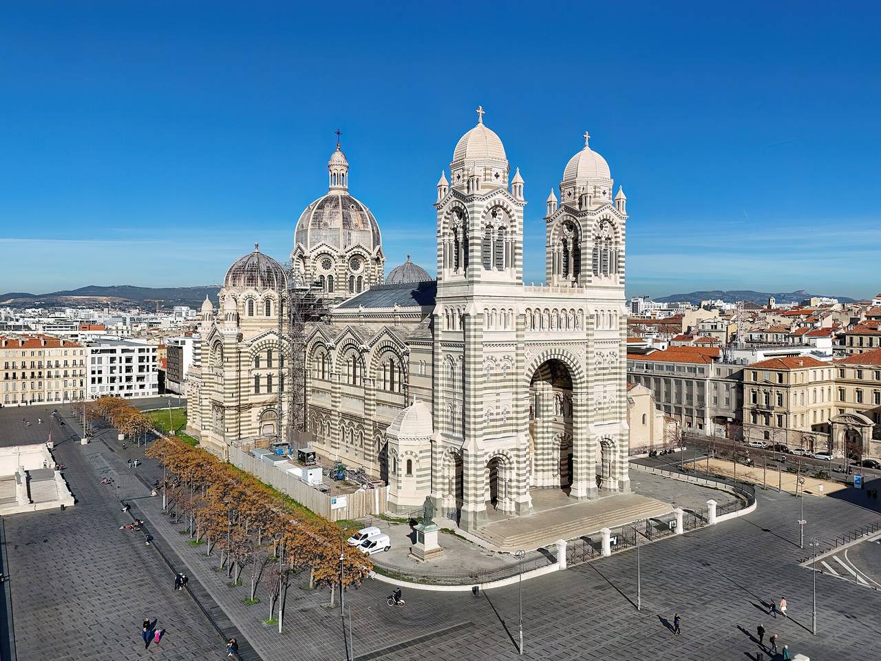 Marseille city view