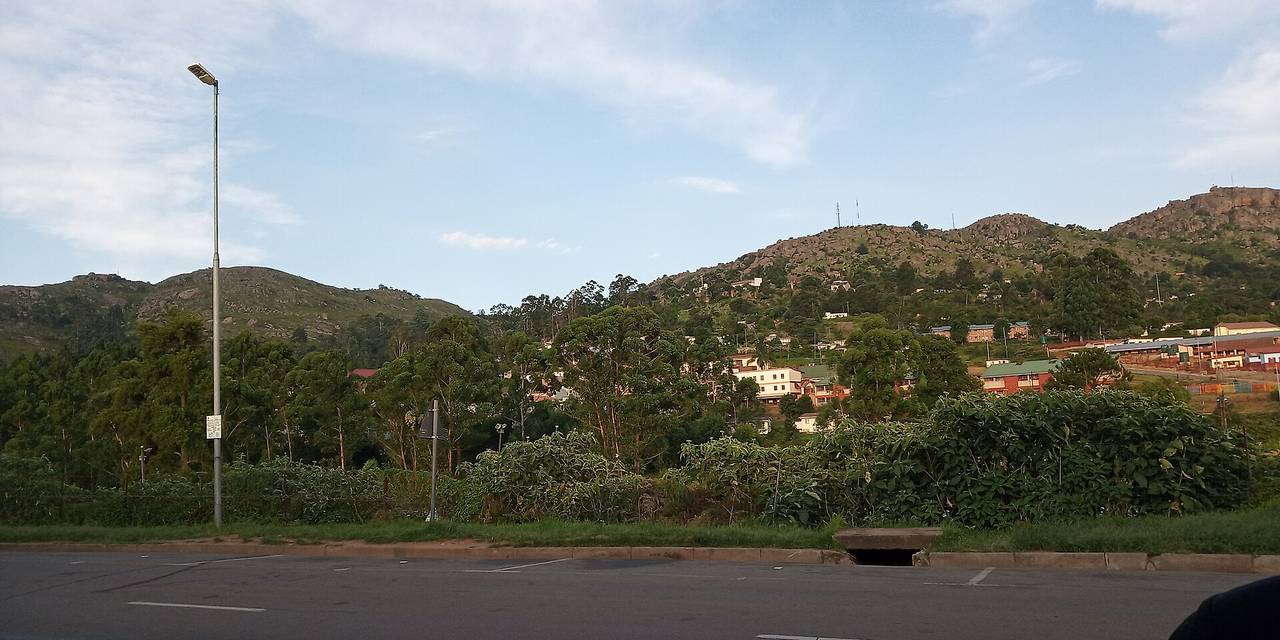 Mbabane city view
