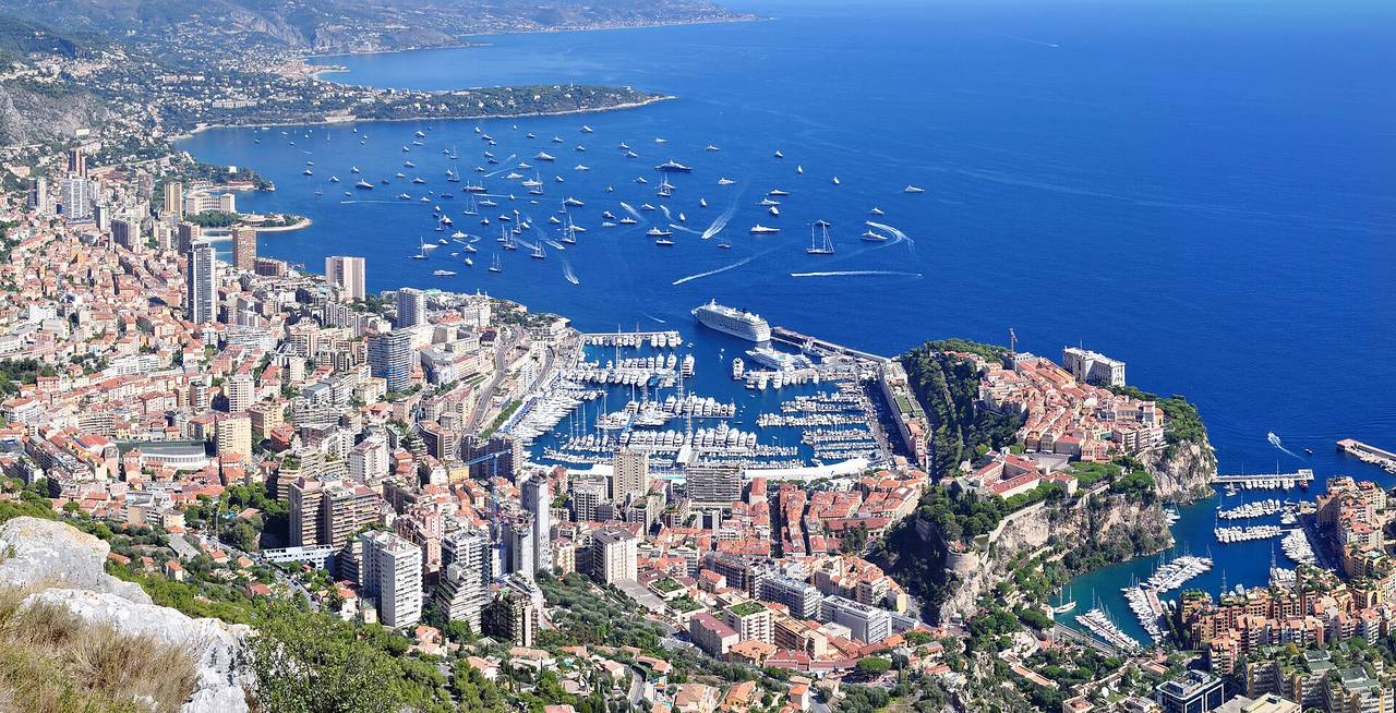 Monaco city view