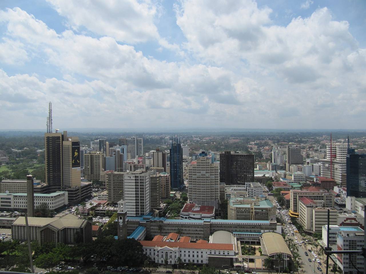 Nairobi city view