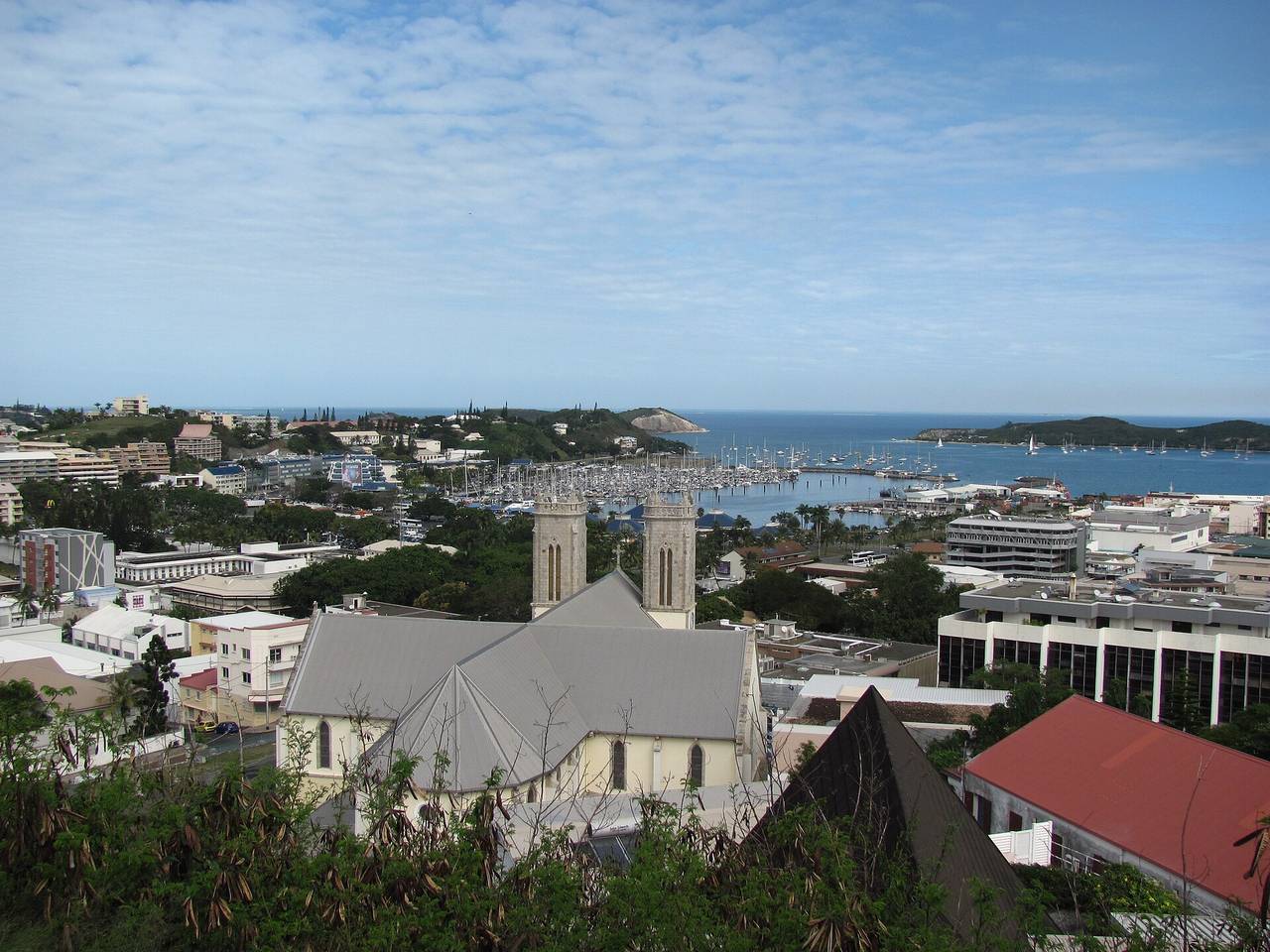 Nouméa city view