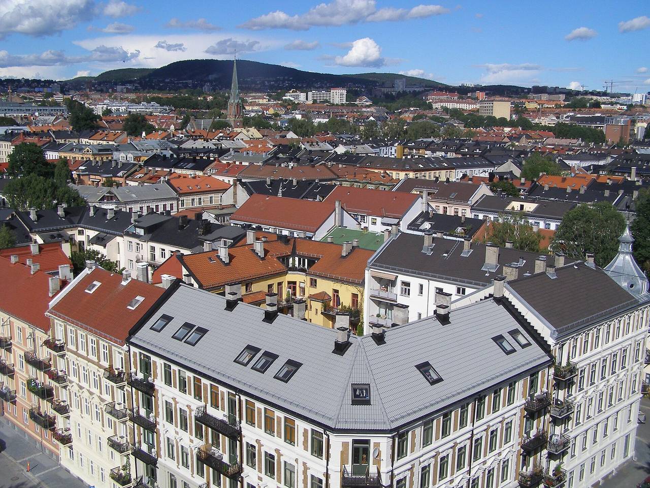 Oslo city view