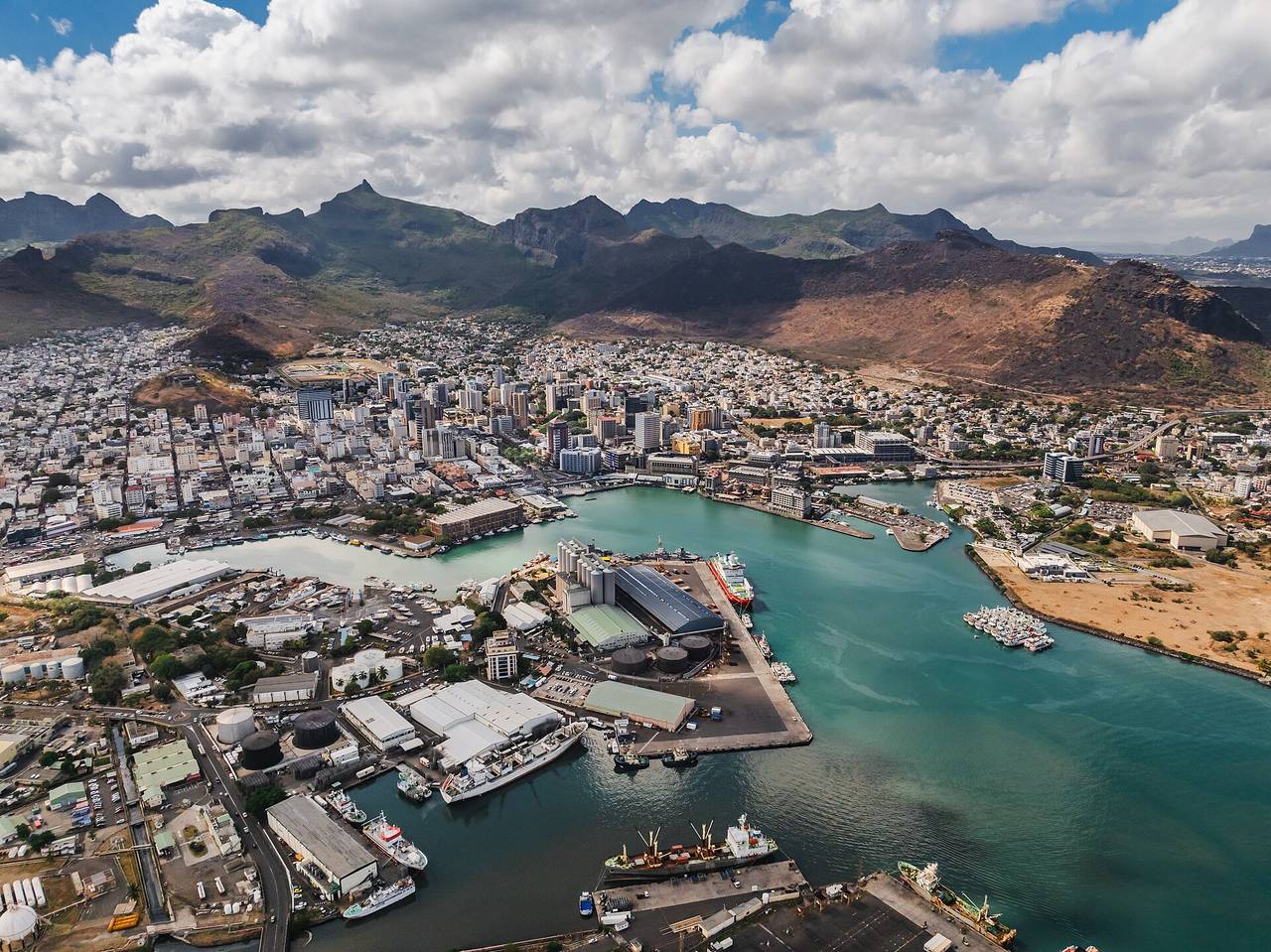 Port Louis city view