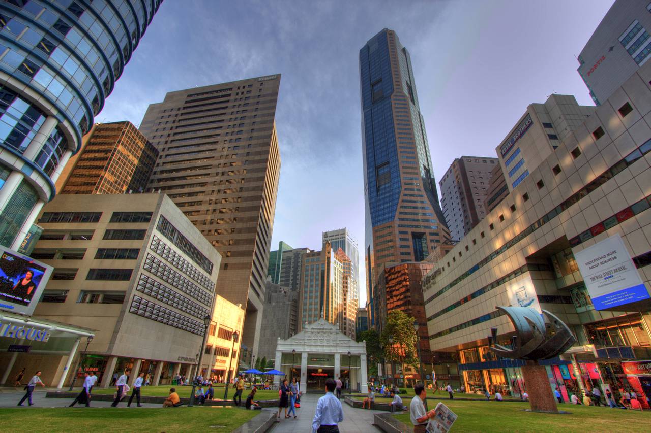 Singapore city view