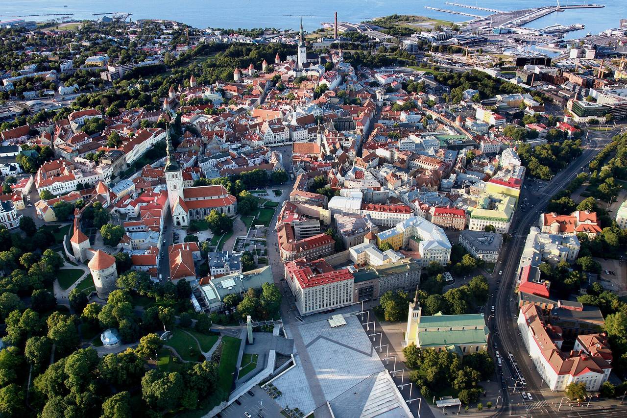 Tallinn city view