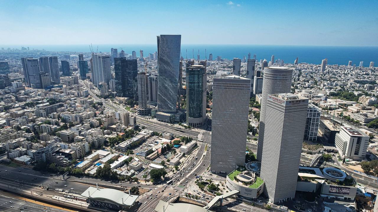 Tel Aviv city view