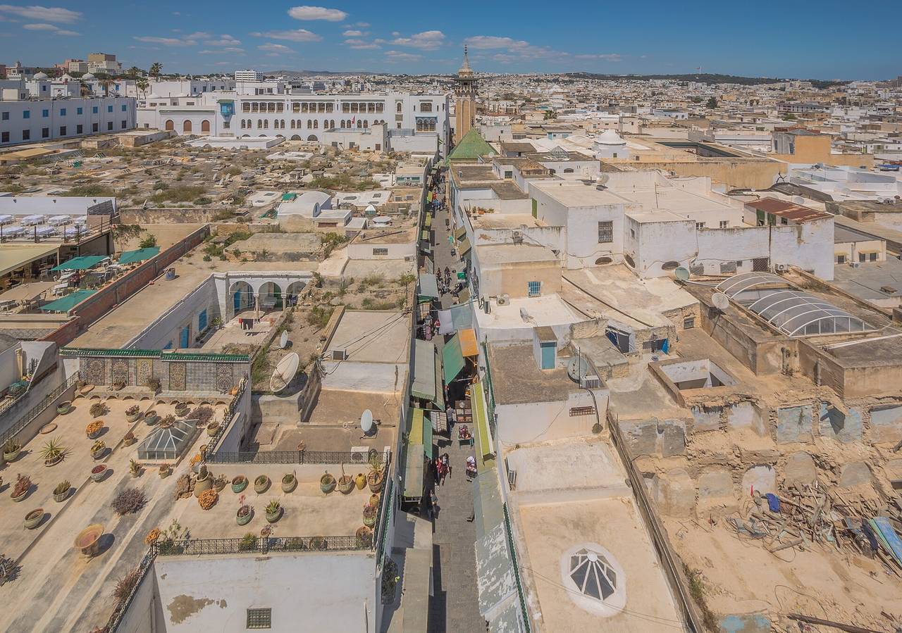 Tunis city view