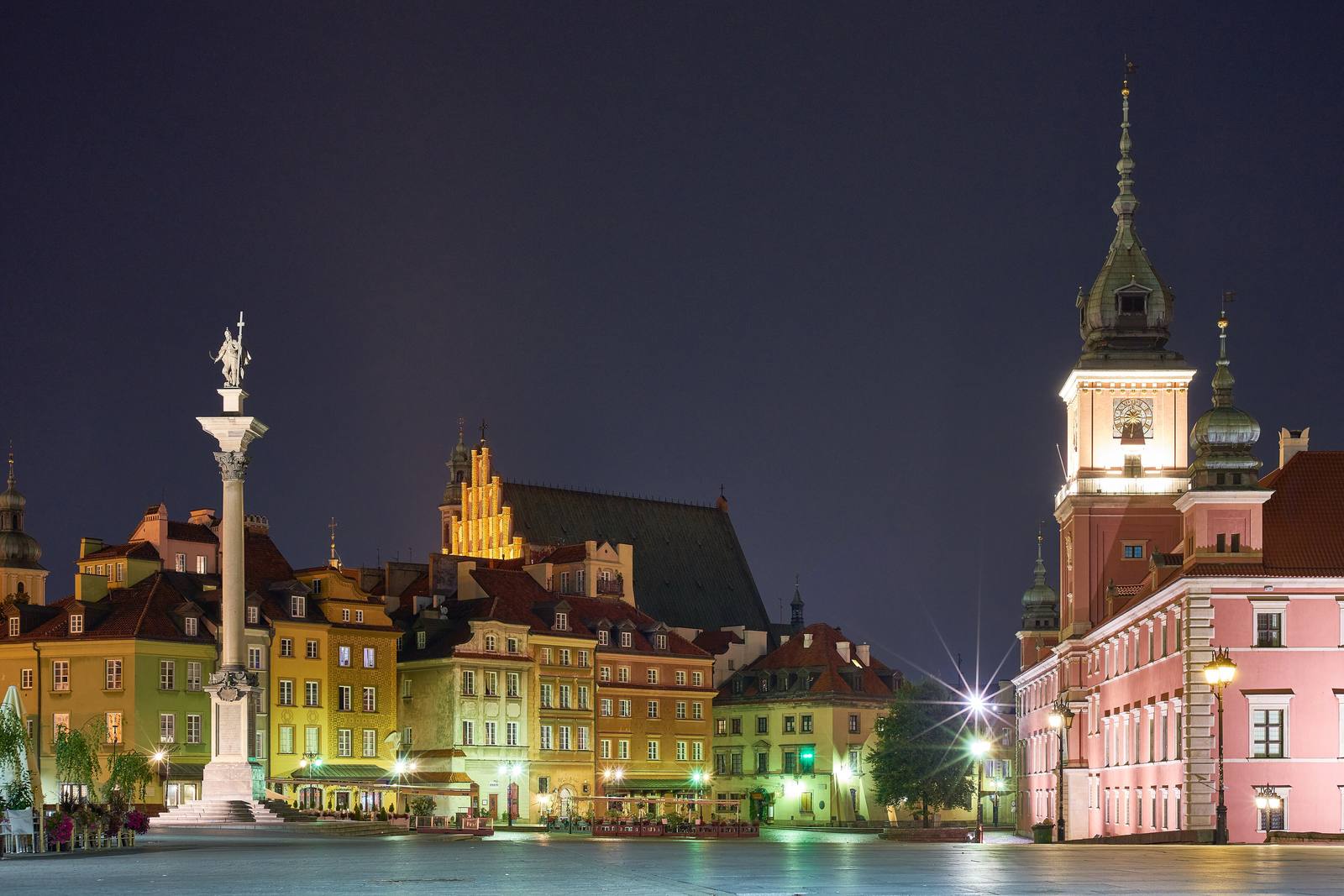 Warsaw city view