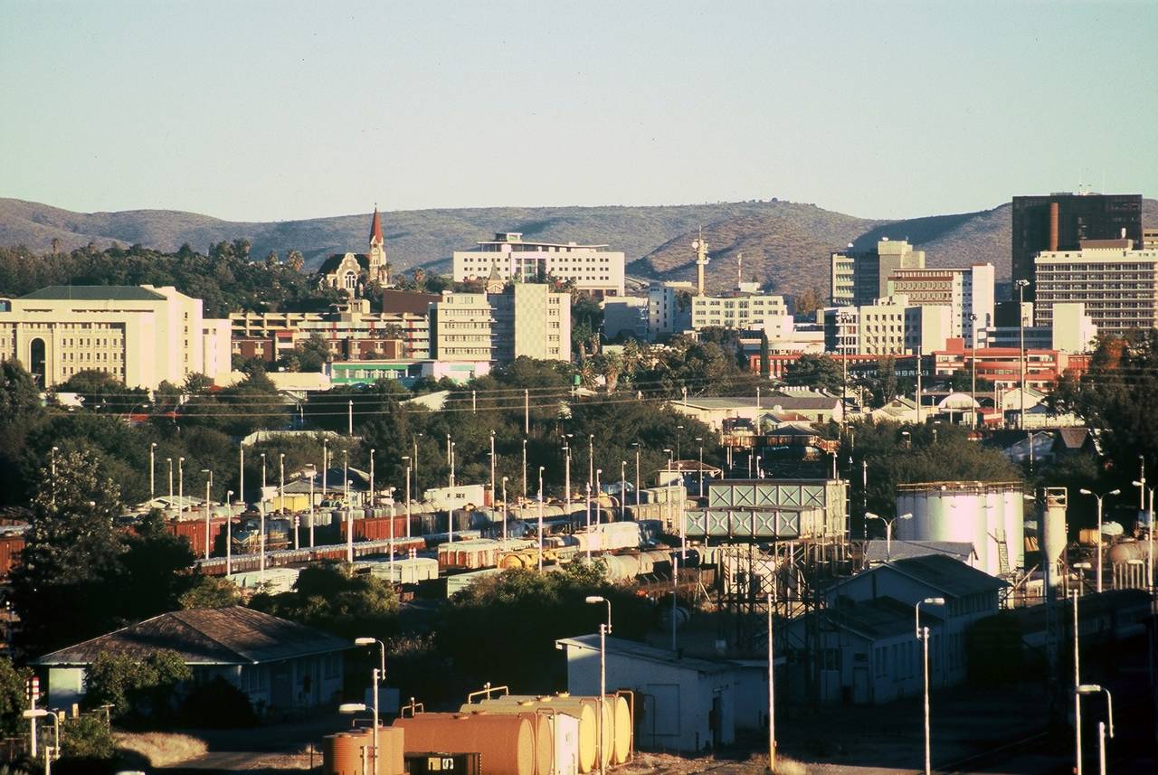 Windhoek city view